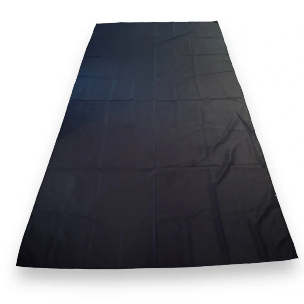 RE Room Essentials 2 Black Thick Room Darkening Blackout Curtains Drapes 84”